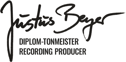 Justus Beyer – Diplom-Tonmeister · Recording Producer